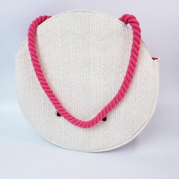 Disney Animators Collection Princess Aurora Swim Bag Round Flowers Butterflies - Picture 2 of 5